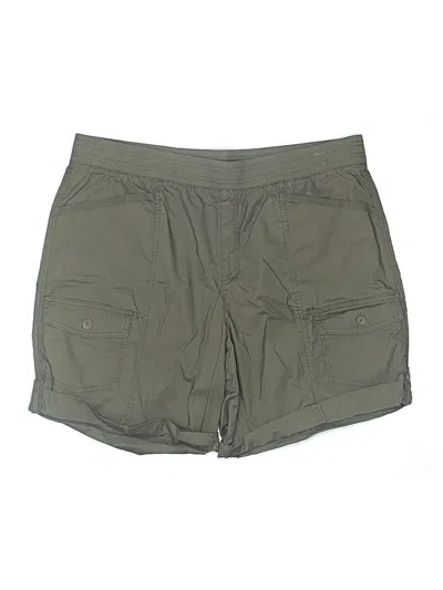 Pre-owned Chico's Cargo Shorts In Green