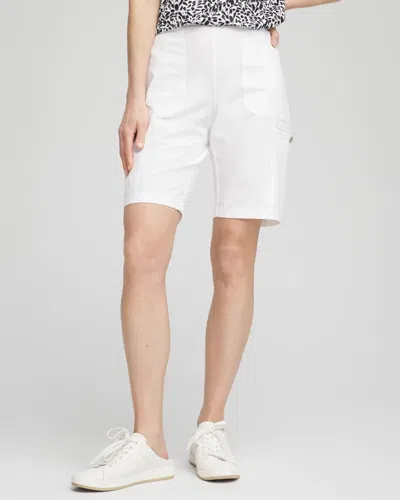 Chico's Cargo Shorts In White