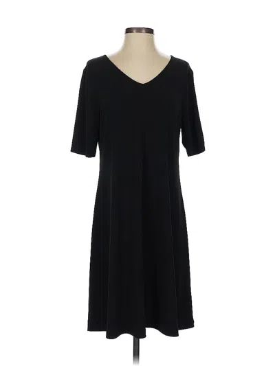 Pre-owned Chico's Casual Dress In Black