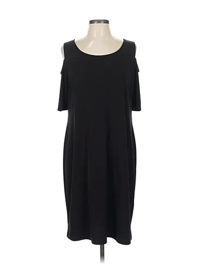 Pre-owned Chico's Casual Dress In Black