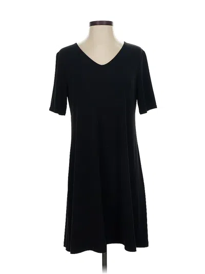 Pre-owned Chico's Casual Dress In Black