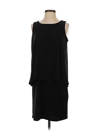 Pre-owned Chico's Casual Dress In Black