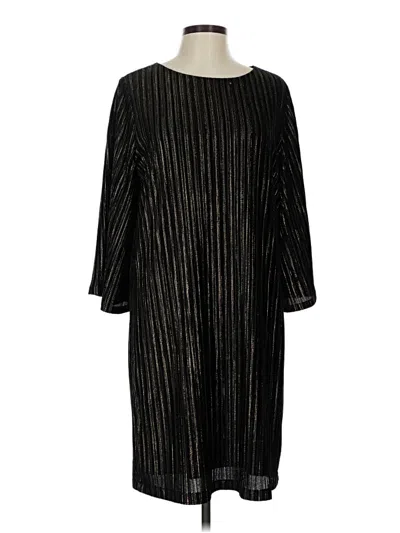 Pre-owned Chico's Casual Dress In Black