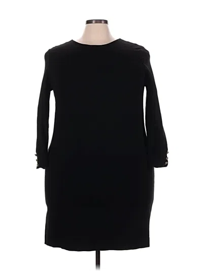 Pre-owned Chico's Casual Dress In Black