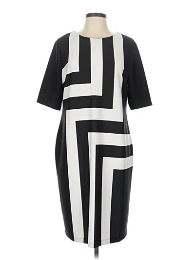 Pre-owned Chico's Casual Dress In Black