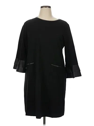 Pre-owned Chico's Casual Dress In Black