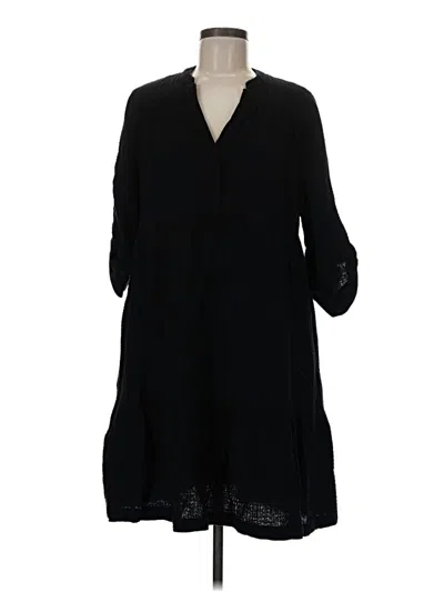 Pre-owned Chico's Casual Dress In Black