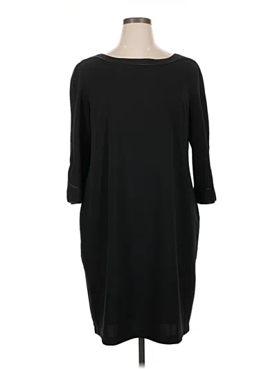 Pre-owned Chico's Casual Dress In Black