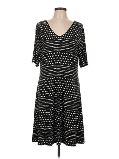 Pre-owned Chico's Casual Dress In Black