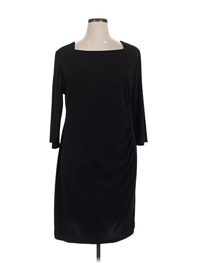 Pre-owned Chico's Casual Dress In Black
