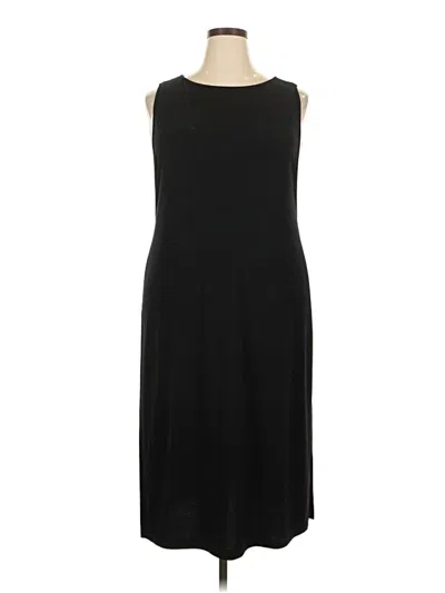 Pre-owned Chico's Casual Dress In Black