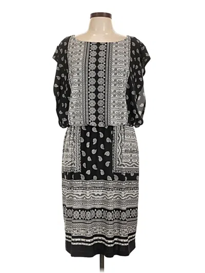 Pre-owned Chico's Casual Dress In Black