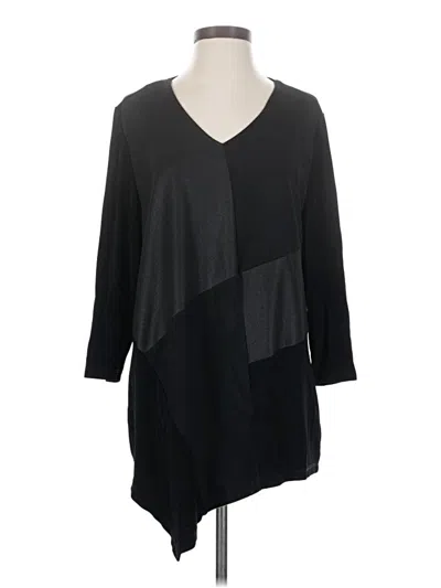 Pre-owned Chico's Casual Dress In Black