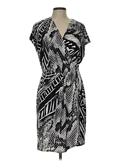 Pre-owned Chico's Casual Dress In Black