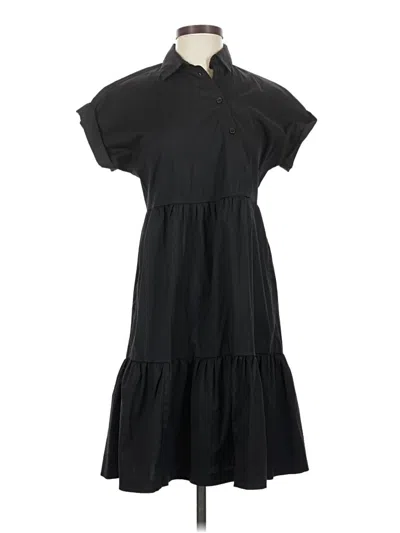 Pre-owned Chico's Casual Dress In Black