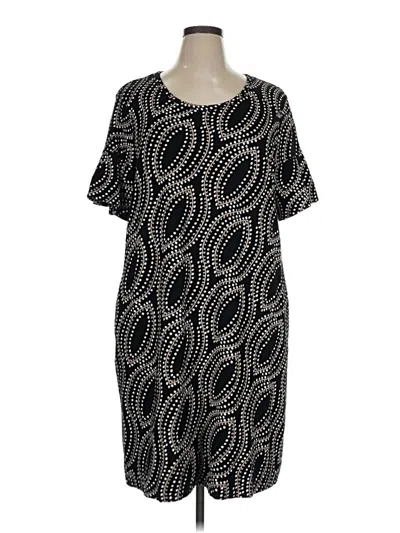 Pre-owned Chico's Casual Dress In Black