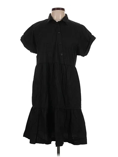 Pre-owned Chico's Casual Dress In Black