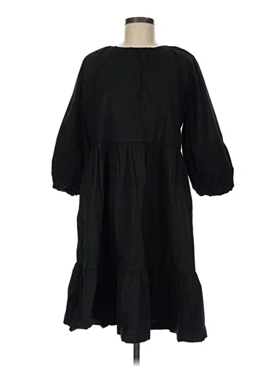 Pre-owned Chico's Casual Dress In Black