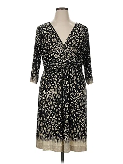 Pre-owned Chico's Casual Dress In Black