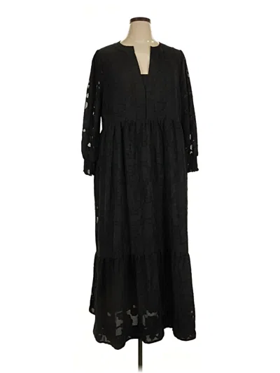 Pre-owned Chico's Casual Dress In Black