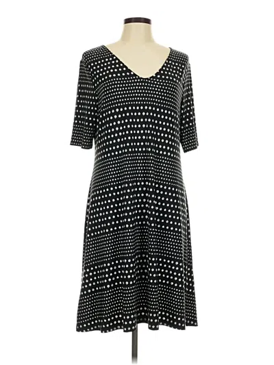 Pre-owned Chico's Casual Dress In Black