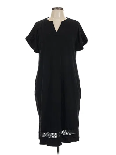 Pre-owned Chico's Casual Dress In Black