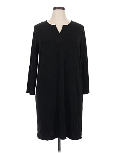 Pre-owned Chico's Casual Dress In Black