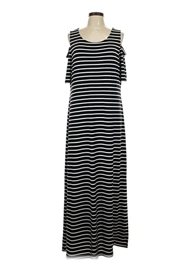 Pre-owned Chico's Casual Dress In Black