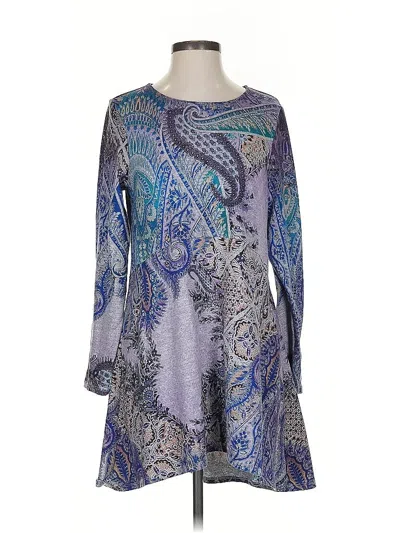 Pre-owned Chico's Casual Dress In Blue