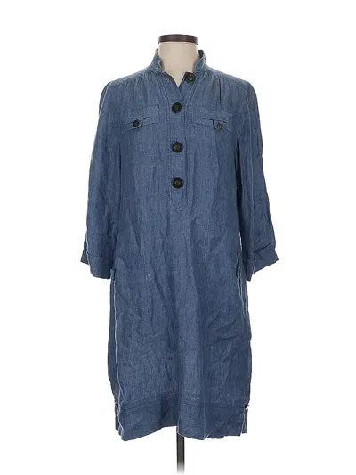 Pre-owned Chico's Casual Dress In Blue