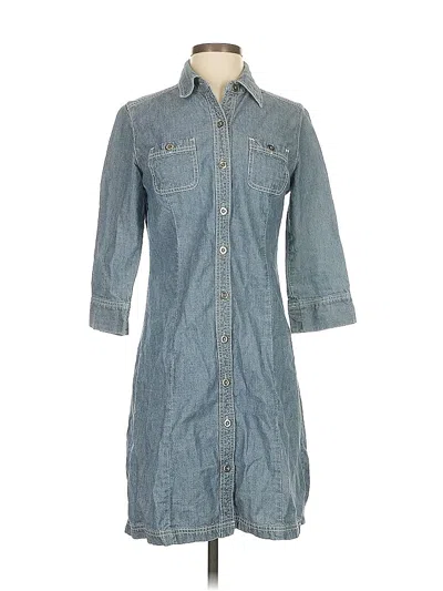 Pre-owned Chico's Casual Dress In Blue