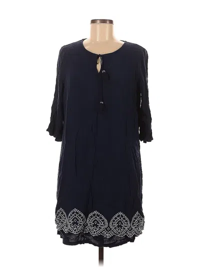 Pre-owned Chico's Casual Dress In Blue