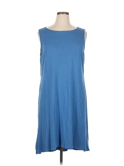 Pre-owned Chico's Casual Dress In Blue
