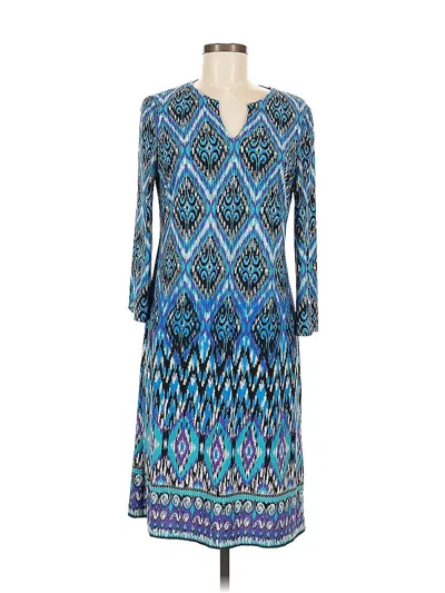Pre-owned Chico's Casual Dress In Blue