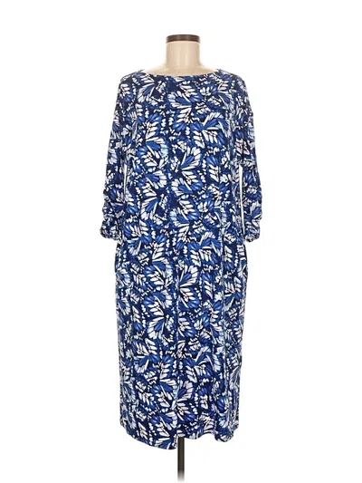 Pre-owned Chico's Casual Dress In Blue