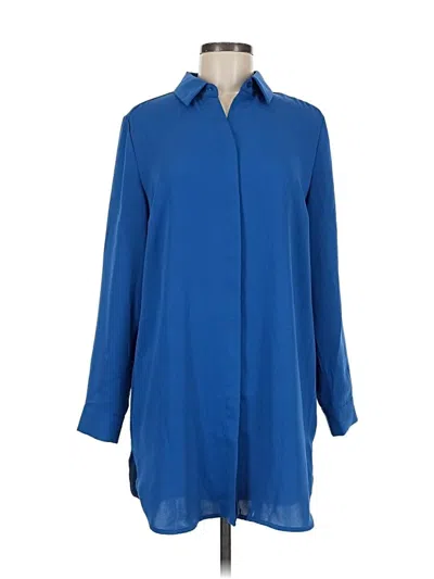 Pre-owned Chico's Casual Dress In Blue