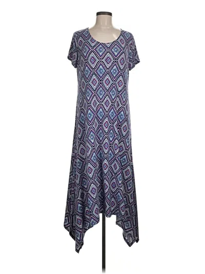 Pre-owned Chico's Casual Dress In Blue