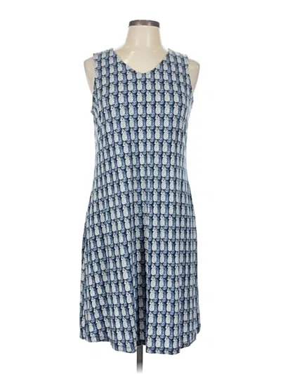 Pre-owned Chico's Casual Dress In Blue