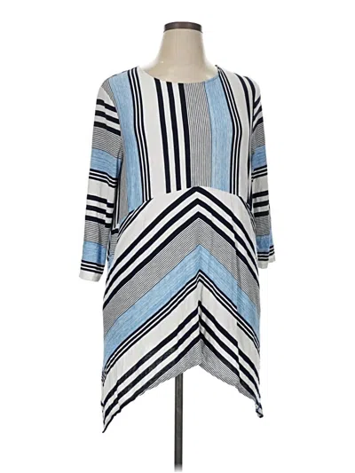 Pre-owned Chico's Casual Dress In Blue