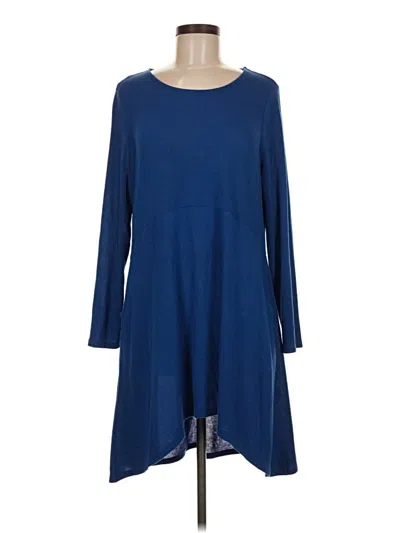 Pre-owned Chico's Casual Dress In Blue
