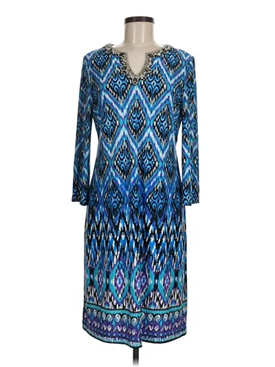Pre-owned Chico's Casual Dress In Blue
