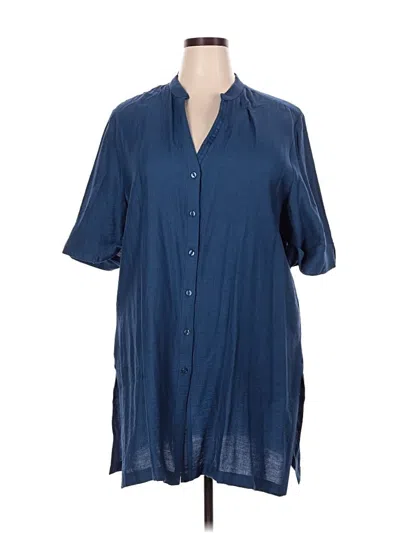 Pre-owned Chico's Casual Dress In Blue