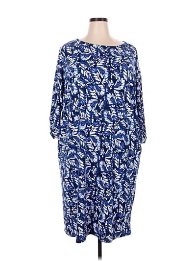 Pre-owned Chico's Casual Dress In Blue