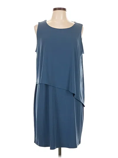 Pre-owned Chico's Casual Dress In Blue