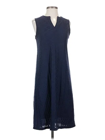Pre-owned Chico's Casual Dress In Blue