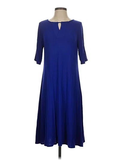 Pre-owned Chico's Casual Dress In Blue