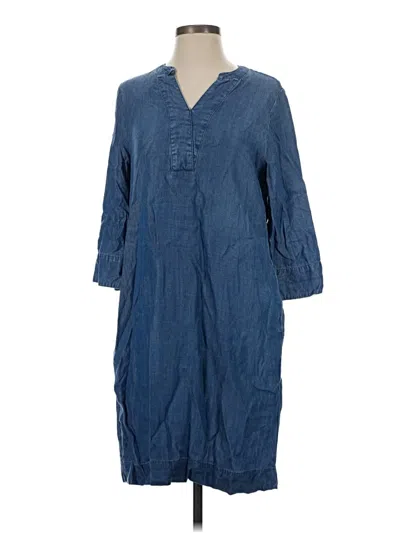 Pre-owned Chico's Casual Dress In Blue
