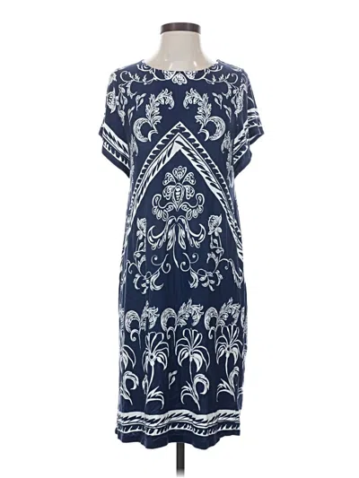 Pre-owned Chico's Casual Dress In Blue