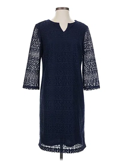 Pre-owned Chico's Casual Dress In Blue