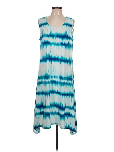 Pre-owned Chico's Casual Dress In Blue